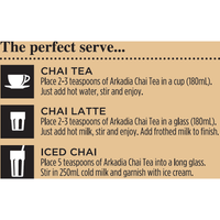 Arkadia Chai Tea Spice 1kg